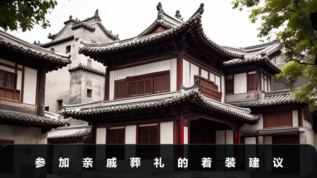亲戚葬礼穿什么衣服