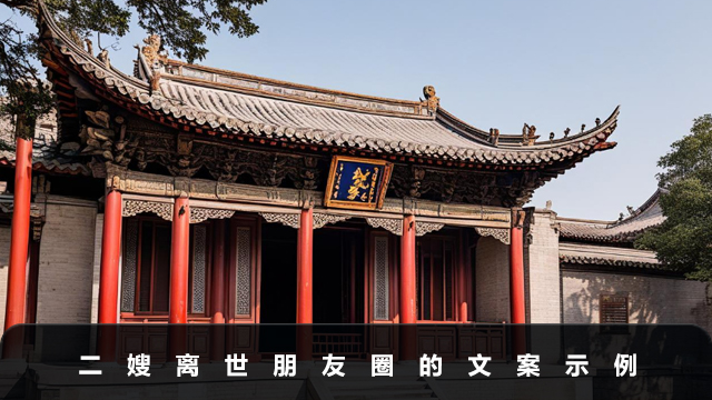 二嫂离世朋友圈怎么发文案？二嫂离世朋友圈的文案示例