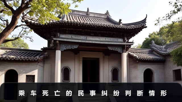 乘车死亡属于民事纠纷吗？乘车死亡的民事纠纷判断情形
