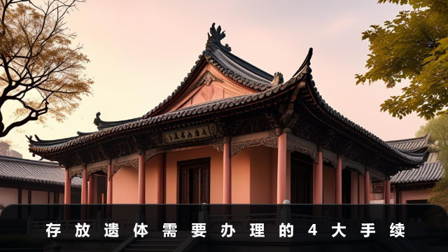 存放遗体需要哪些手续？存放遗体需要办理的4大手续