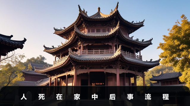 人死在家中后事流程