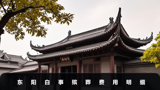 东阳白事殡葬费多少钱？东阳白事殡葬费用明细
