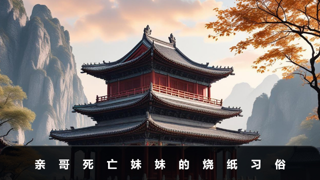 亲哥死亡妹妹不去烧纸可以吗？亲哥死亡妹妹的烧纸习俗