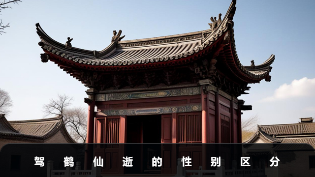 驾鹤仙逝指男人还是女人？驾鹤仙逝的性别区分