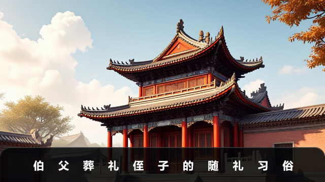 伯父葬礼侄子需要随礼吗