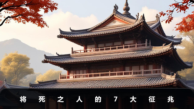 一个人将死的征兆有哪些