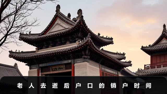老人去逝后多久消户口合适